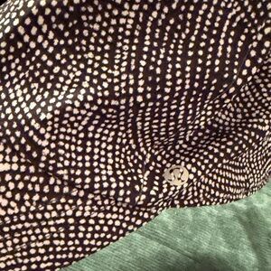 lululemon athletica Black and White Patterned Hat